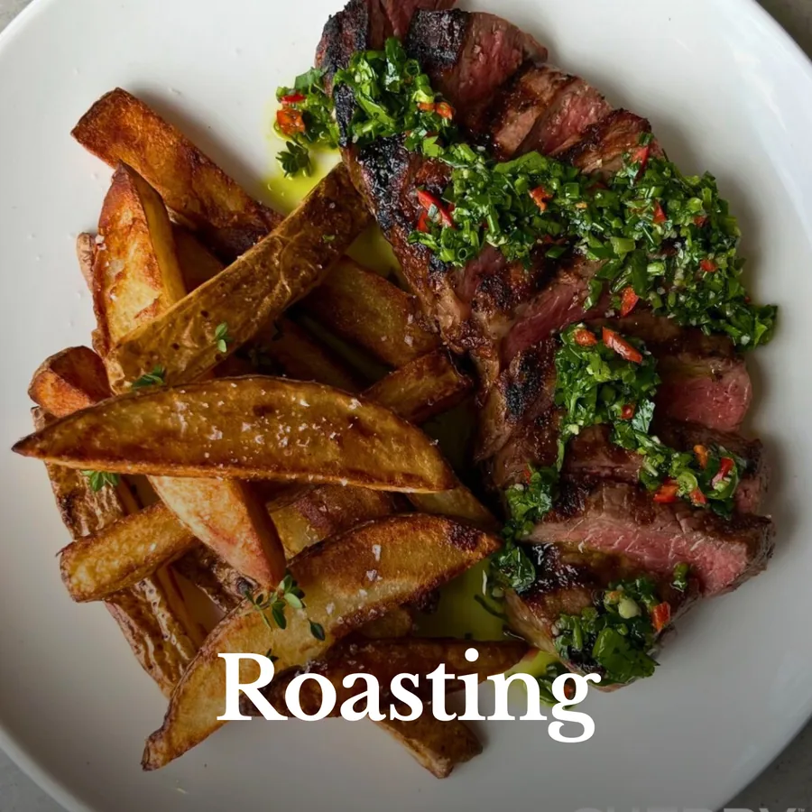 Roasted vegetables made with Cherry Creek Estate avocado oil